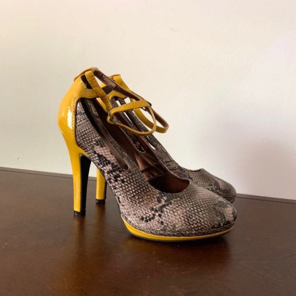 Animal Print Heels